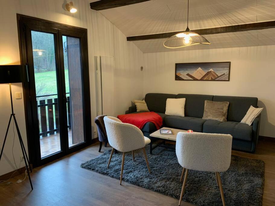 Duplex 3 Chambres Vue Mont-Blanc Domancy Екстериор снимка